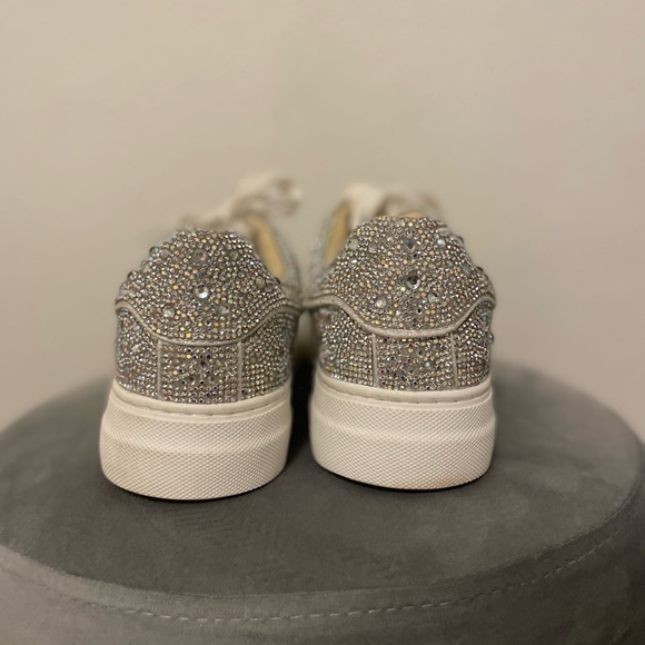 Betsy Johnson Rhinestone Sneakers - Picture 5 of 5
